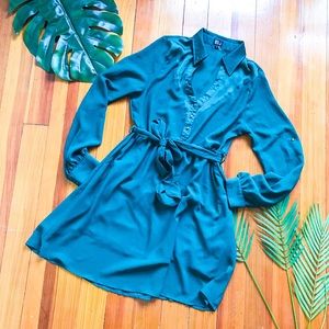 Very J Emerald Green Dress